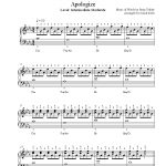 Apologizeone Republic Piano Sheet Music | Intermediate Level   Apologize Piano Sheet Music Free Printable