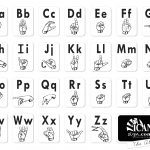 Asl Alphabet Chart   Printer Friendly | Classroom Makeover | Sign   Sign Language Flash Cards Free Printable