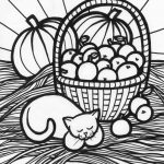 Autumn Coloring Pages | Fall Harvest Coloring Pages   Coloring Pages   Free Printable Fall Harvest Coloring Pages