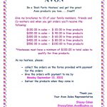 Avon Party Hostess$ | Avon | Avon, Avon Brochure, Avon Party Ideas   Free Printable Avon Flyers