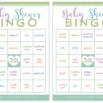 Baby Shower Bingo   A Classic Baby Shower Game That's Super Easy To Plan   Baby Bingo Free Printable