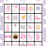 Baby Shower Bingo Cards   Printable Baby Shower Bingo Games Free