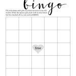 Baby Shower Bingo Printable Cards Template   Paper Trail Design   Free Printable Bingo Games