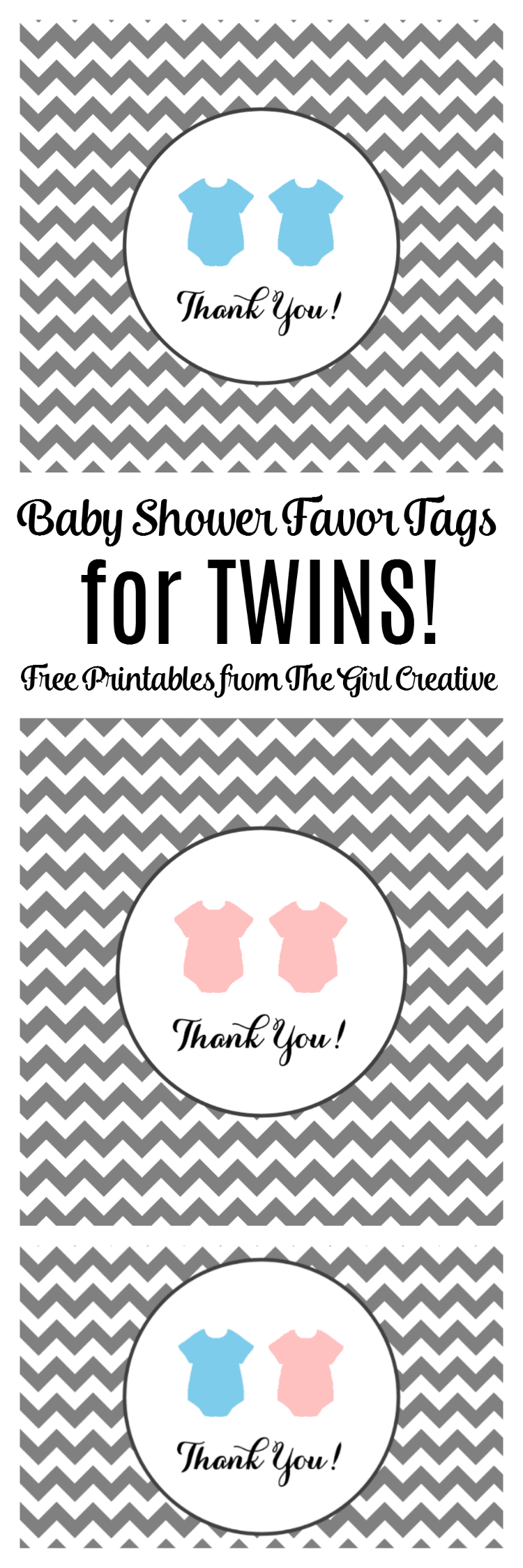 Baby Shower Favor Tags For Twins | The Top Pinned | Free Baby Shower - Free Printable Baby Shower Favor Tags Template
