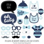 Baby Shower. Free Printable Baby Shower Photo Booth Props: Photo   Free Printable Boy Baby Shower Photo Booth Props