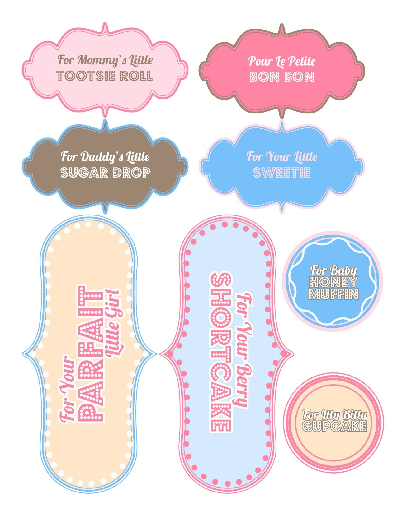 Baby Shower Gifts - [Free Printable | Baby Swag | Pinterest | Baby - Free Printable Baby Shower Gift Tags