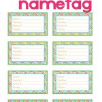 Back To School Backpack Name Tag | Diy Products | School Backpacks   Free Printable Name Tags For Students