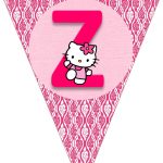 Bandeirolas Hello Kit | Hello Kitty Printables | Hello Kitty   Free Printable Hello Kitty Alphabet Letters
