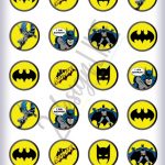 Batman Cupcake Toppers Batman Birthday Decor Printable | Etsy   Batman Cupcake Toppers Free Printable