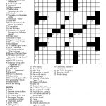 Beautiful Easy Printable Crossword Puzzles | Www.pantry Magic   Printable Newspaper Crossword Puzzles For Free