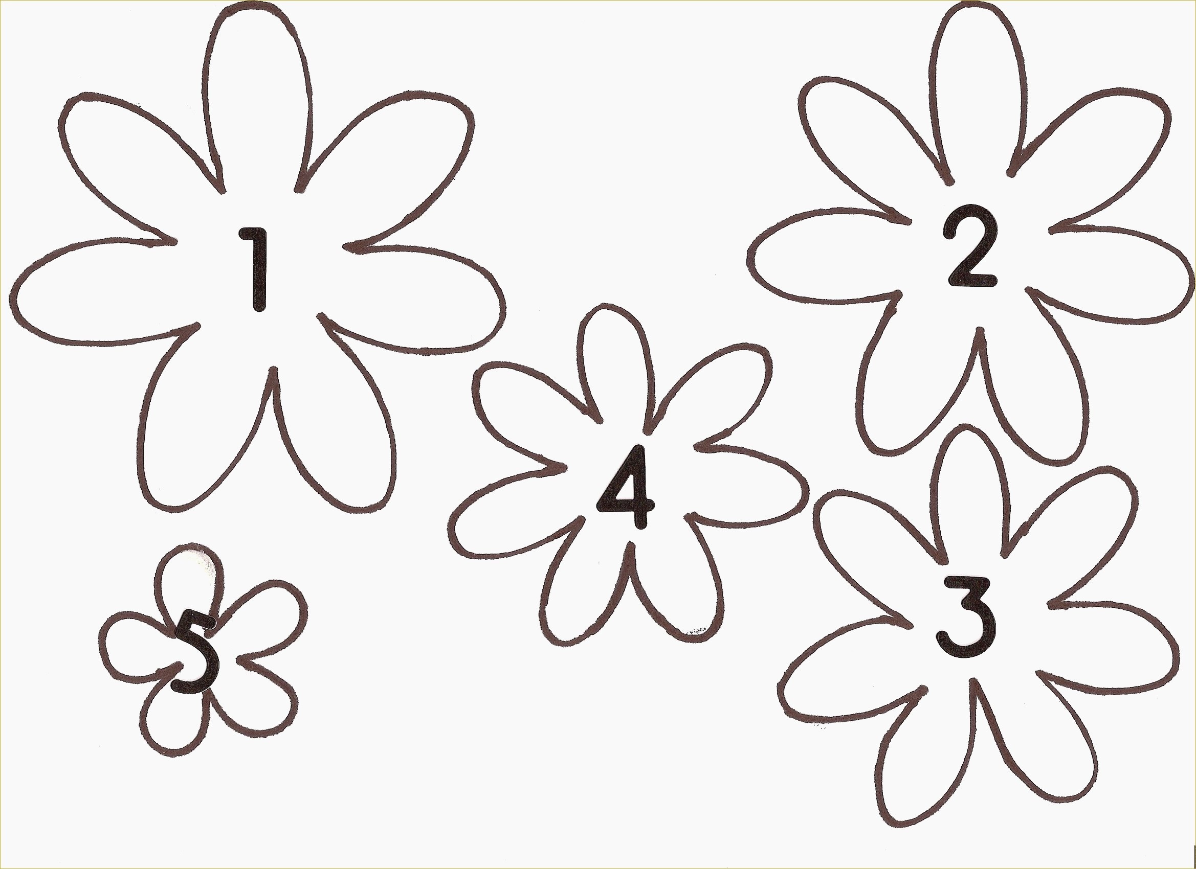 Beautiful Free Printable Flower Stencils | Www.pantry-Magic - Free Printable Flower Stencils