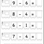 Beginner Subtraction – 5 Kindergarten Subtraction Worksheets / Free   Free Printable Subtraction Worksheets