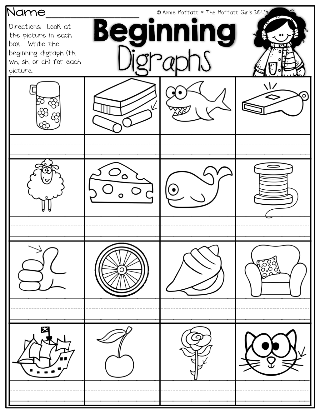 free printable ch digraph worksheets free printable a to z