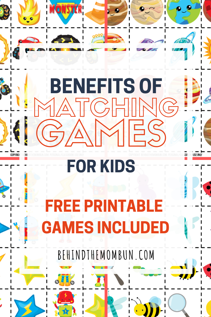 Benefits Of Playing Matching Games With Kids With Free Printable - Free Printable Matching Cards