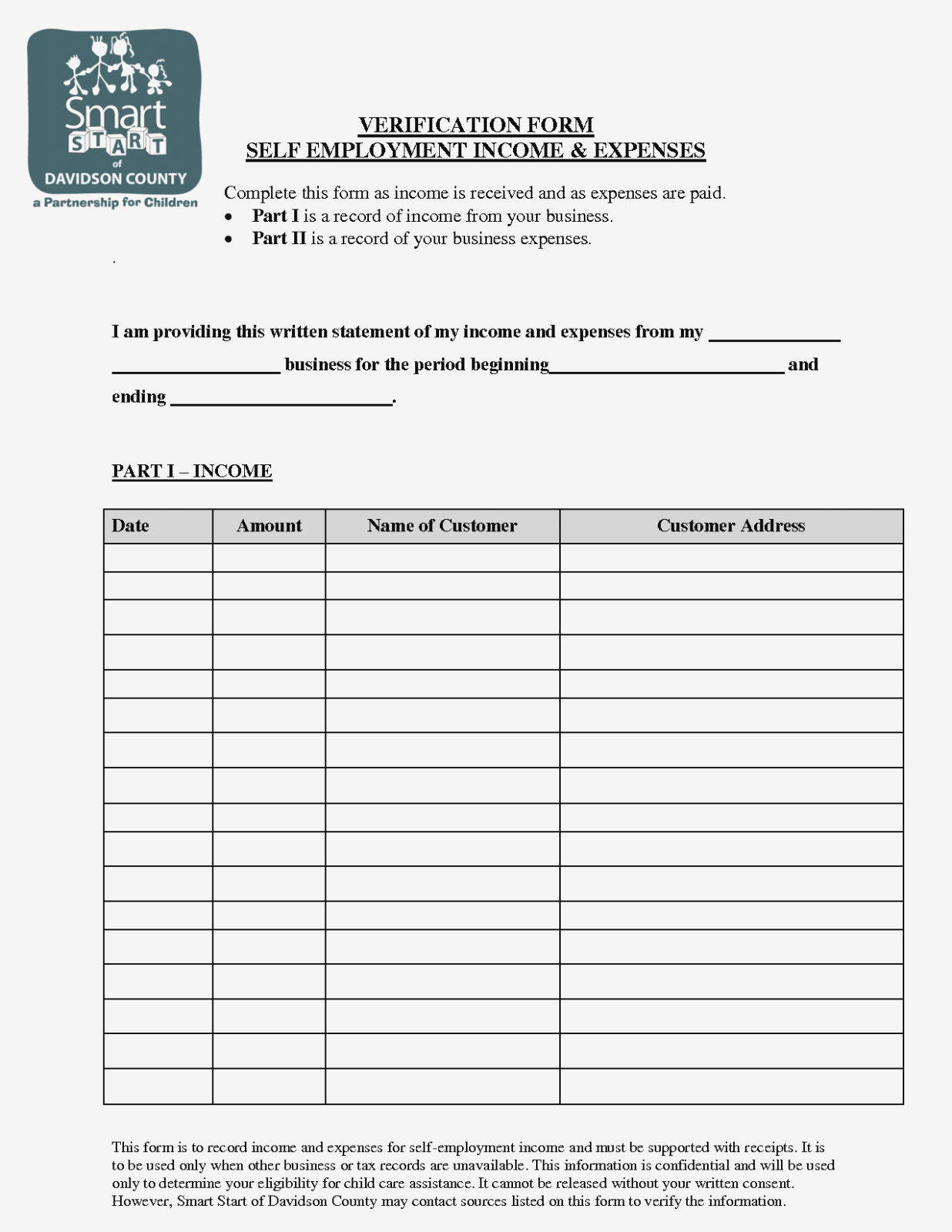 Best Photos Of Printable Income And Expense Form – Business Income - Free Printable Income And Expense Form
