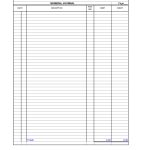 Blank Accounting Ledger Template Printable | Money Tips | Accounting   Free Printable Ledger Sheets