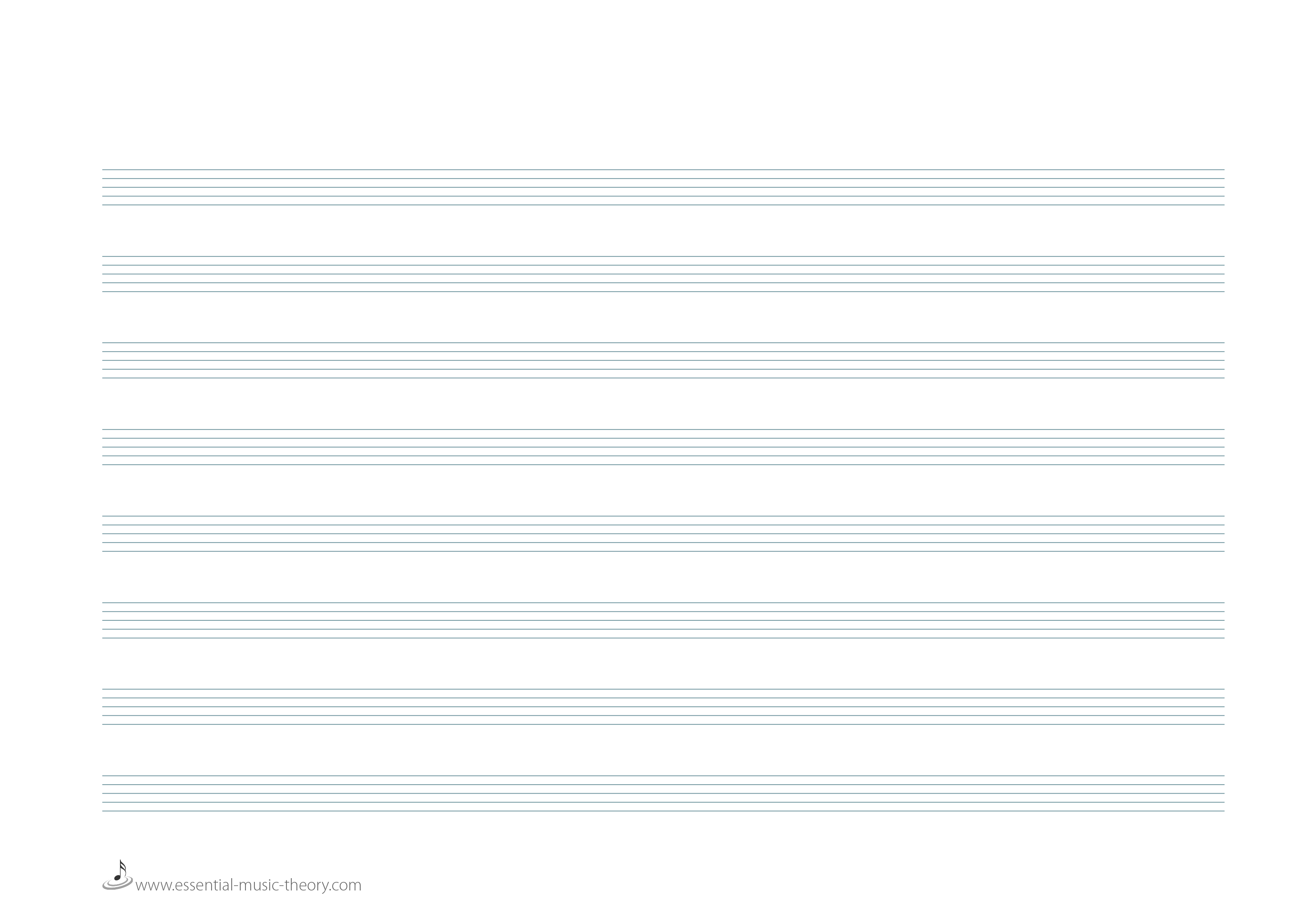 Blank Sheet Music Png &amp;amp; Free Blank Sheet Music Transparent - Free Printable Staff Paper Blank Sheet Music Net