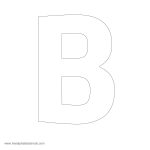 Block Letters Printable Stencils   Tutlin.psstech.co   Free Printable 4 Inch Block Letters