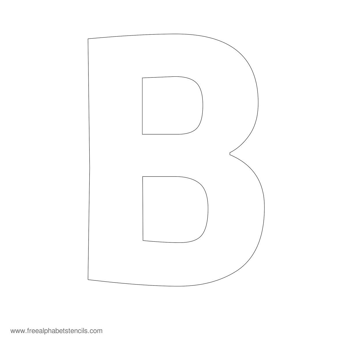 Block Letters Printable Stencils - Tutlin.psstech.co - Free Printable 4 Inch Block Letters