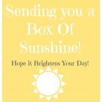 Box Of Sunshine // Free Printable // Rae Of Sparkles | Gift Ideas   Box Of Sunshine Free Printable