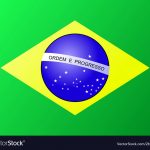 Brasil Brazil Flag Royalty Free Vector Image   Vectorstock   Free Printable Brazil Flag