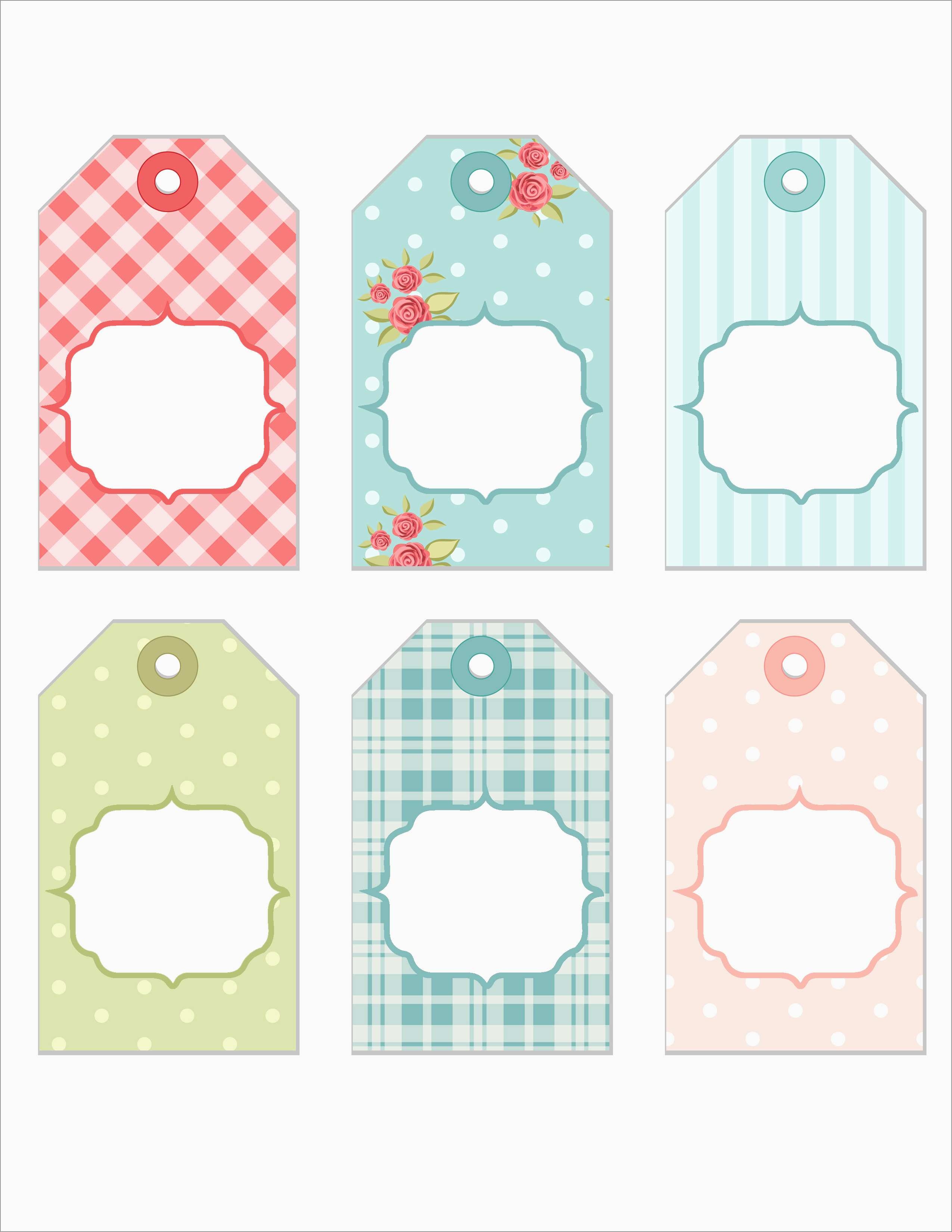 Bridal Shower Favor Tags Template Free Best Tea Party Thank You Tags - Free Printable Baby Shower Gift Tags