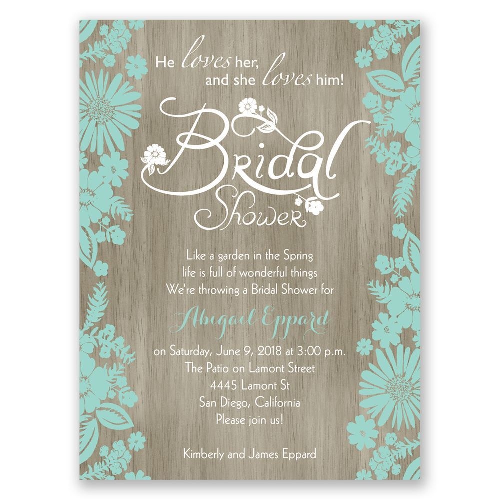 Bridal Shower Invitations | Invitationsdawn - Free Printable Beach Theme Bridal Shower Invitations