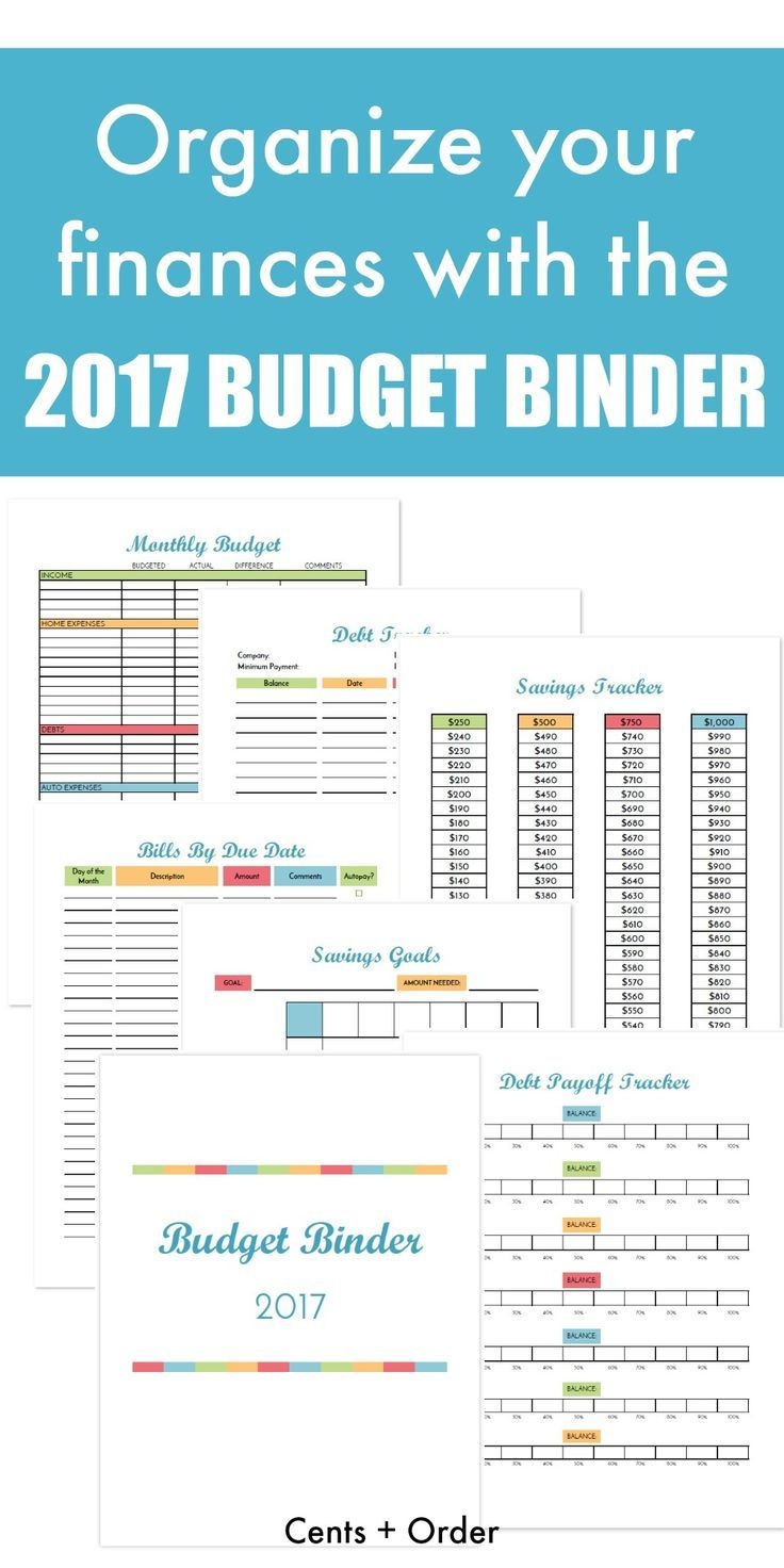 Budget Binder Printable: How To Organize Your Finances | Best Money - Free Printable Financial Binder