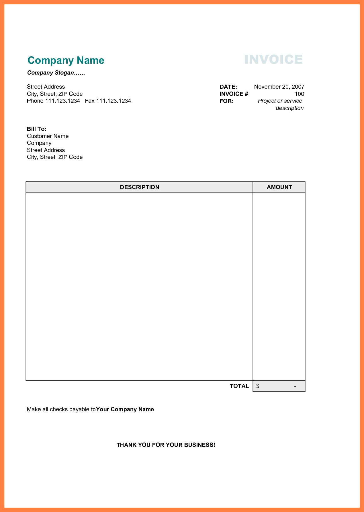 Business Expense Tracking Excel Template Archives - Mavensocial.co - Free Printable Invoice Forms