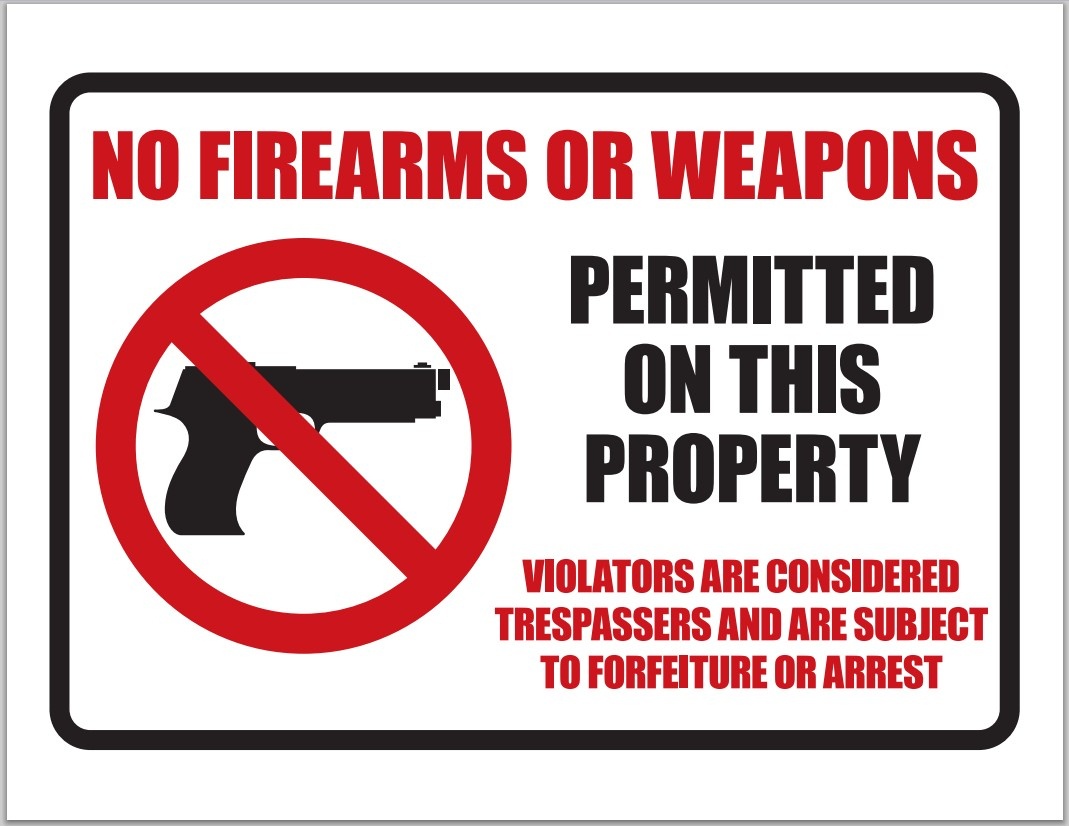 Buster&amp;#039;s Blog: February 2013 - Free Printable No Guns Allowed Sign