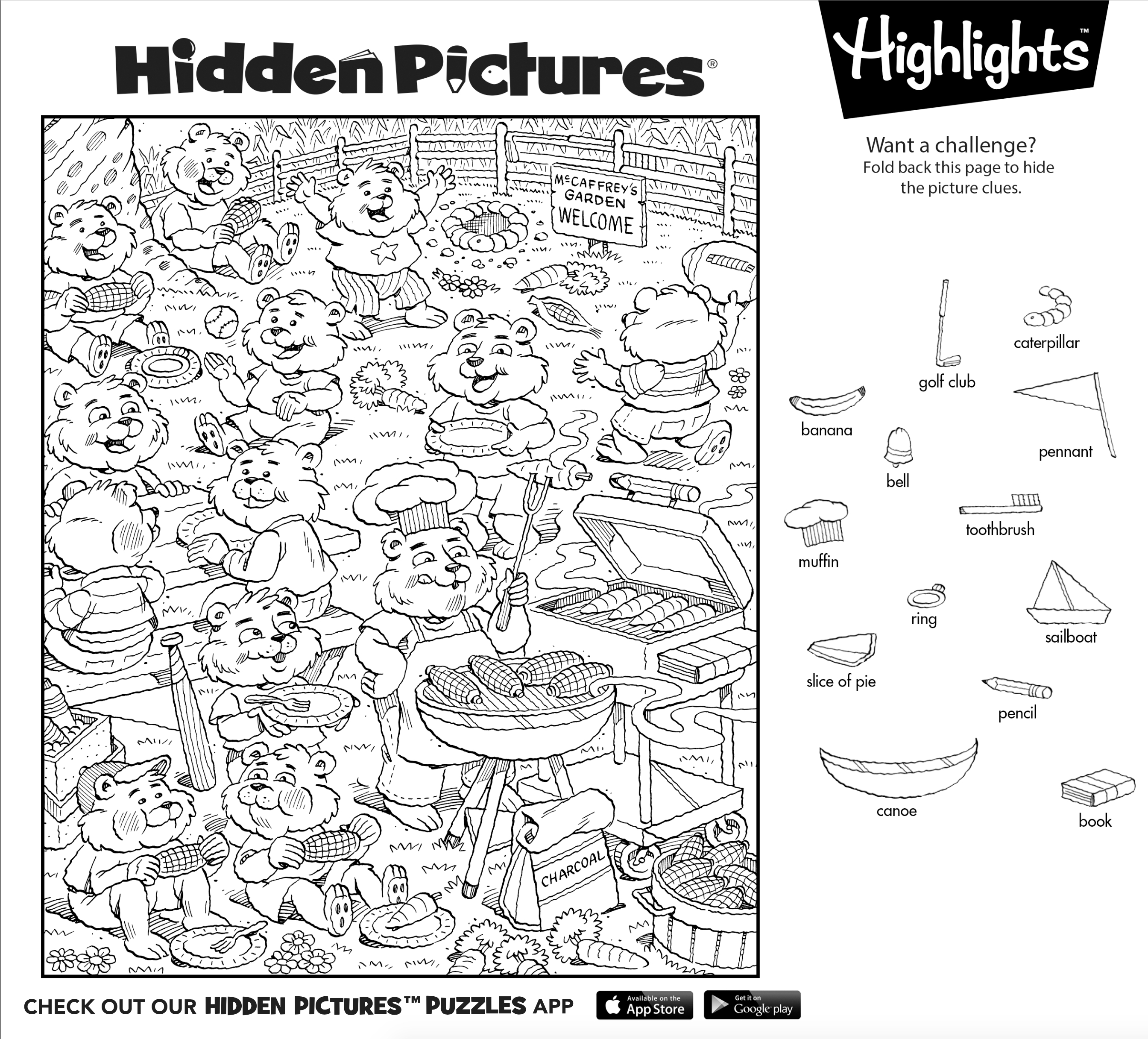 Can You Find All 13 Hidden Objects In This Hidden Pictures Puzzle - Free Printable Hidden Picture Puzzles For Adults