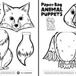 Canadian Animal Paper Bag Puppets | Play | Cbc Parents   Free Printable Paper Bag Puppet Templates