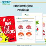 Carnival Week Free Printable | M Is For Monster   Free Printable Toddler Matching Games