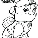 Chase Paw Patrol Coloring Page Printable Free Printable Paw Patrol   Free Printable Paw Patrol Coloring Pages
