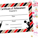 Cheerleading Certificate Cheerleading Awardotpartyprintables   Free Printable Cheerleading Certificates