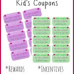 Children's Gift Idea: Free Printable Reward Tickets   My Frugal   Free Printable Tickets
