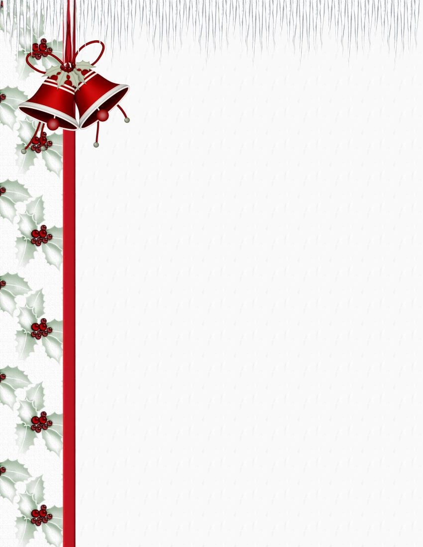 Christmas 3 Free-Stationery Template Downloads | Stationary - Free Printable Christmas Stationary