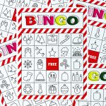 Christmas Bingo Printable For Large Groups & Small • A Subtle Revelry   Free Printable Bingo Cards For Large Groups
