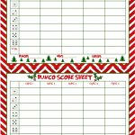 Christmas Bunco Score Sheets Free | Bunco | Bunco Score Sheets   Printable Bunco Score Cards Free