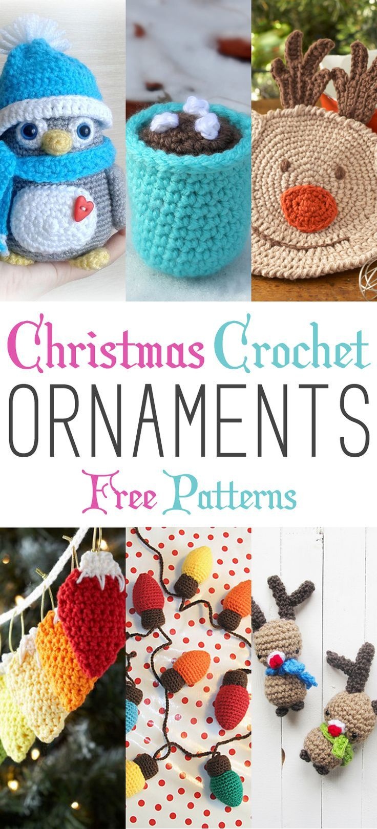 Christmas Crochet Ornaments With Free Patterns | Crochet Christmas - Free Printable Christmas Crochet Patterns