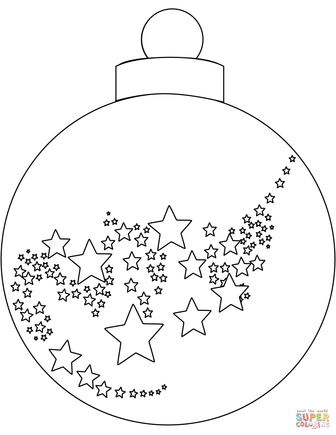 Christmas Ornament Coloring Page | Free Printable Coloring Pages - Free Printable Christmas Ornament Coloring Pages