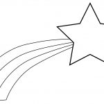 Christmas Shooting Star Coloring Page | Free Printable Coloring Pages   Free Printable Christmas Star Coloring Pages