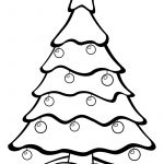 Christmas Tree With Ornaments | Print. Color. Fun! Free Printables   Free Printable Christmas Ornaments Stencils