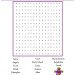 Church House Collection Blog: Christian Easter Word Search For Kids   Free Printable Religious Easter Word Searches