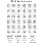 Civil Rights Word Search   Wordmint   Free Printable Black History Month Word Search