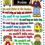 Classroom Rules   Poster Worksheet   Free Esl Printable Worksheets   Free Printable Classroom Rules Worksheets