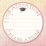 Collection Of Hundreds Of Free Graduation Invitation Template From   Free Printable Graduation Invitations