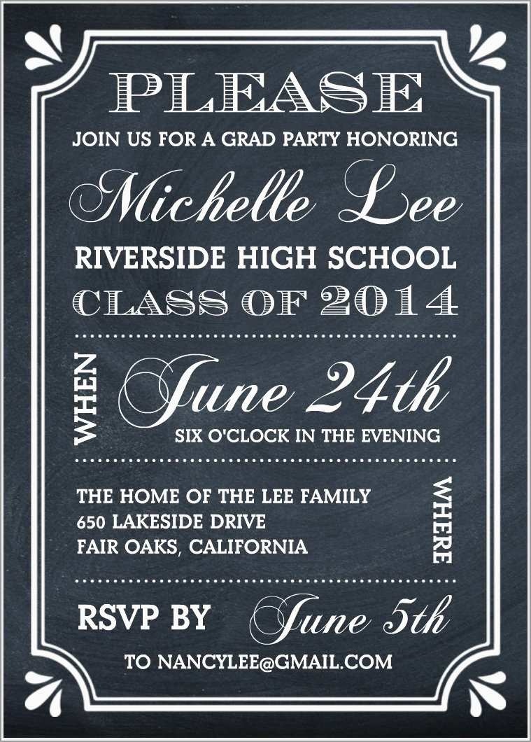College Graduation Party Invitations Templates Free Awesome - Free Printable Graduation Party Invitations 2014