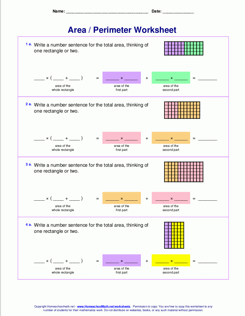 Using The Distributive Property Worksheet