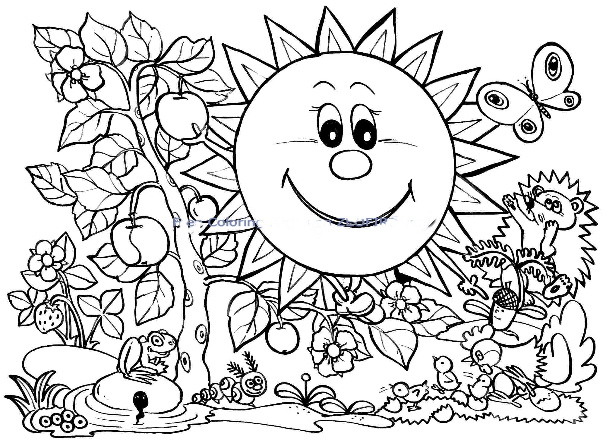 Coloring Book : Coloring Book Stunning Free Printable Spring Pages - Free Printable Spring Pictures To Color